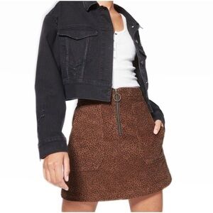 High Waisted Leopard-Print Skirt - Wild Fable